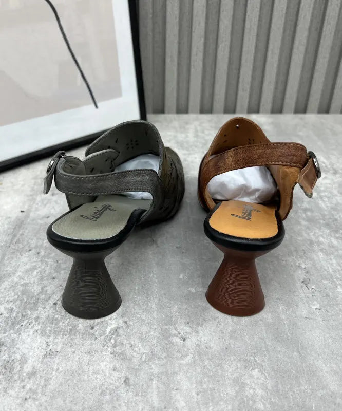 Vintage Inspired Orthopedic Sandals