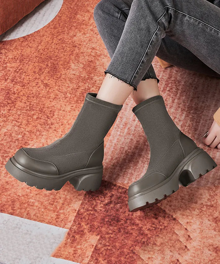 Classic Orthopedic Boots with Timeless Style
