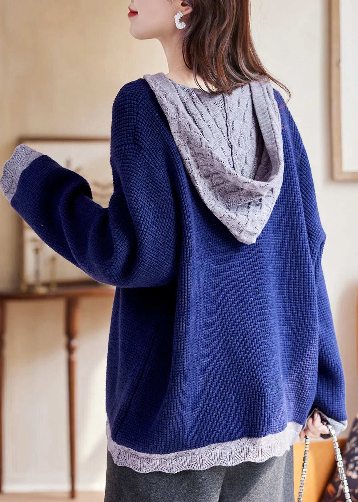 Classic Vintage Cardigan with a Flattering Fit