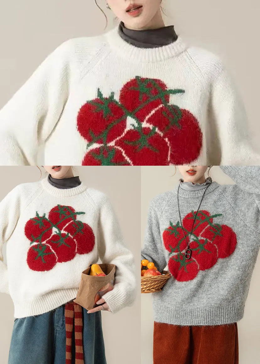 Classic Vintage Sweater with a Flattering Fit