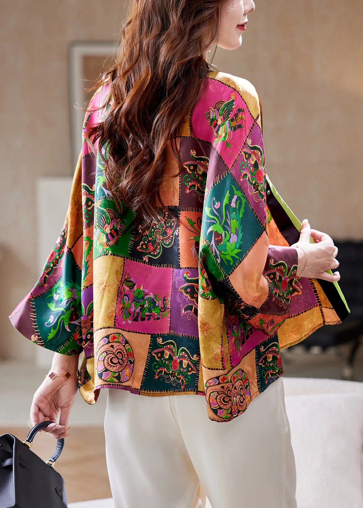 Classic Vintage Cardigan with a Flattering Fit