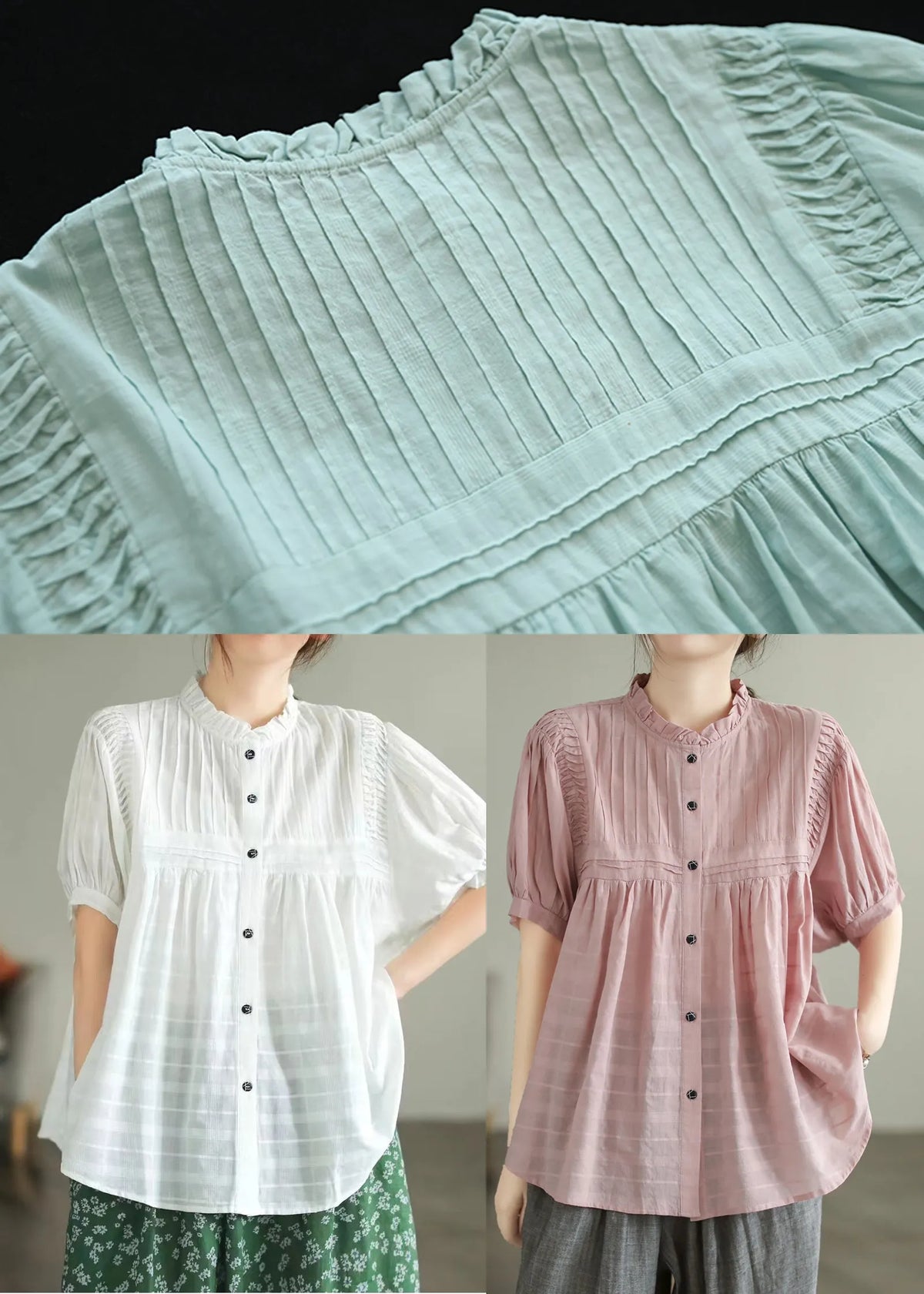 Vintage Inspired Blouse with a Contemporary Edge