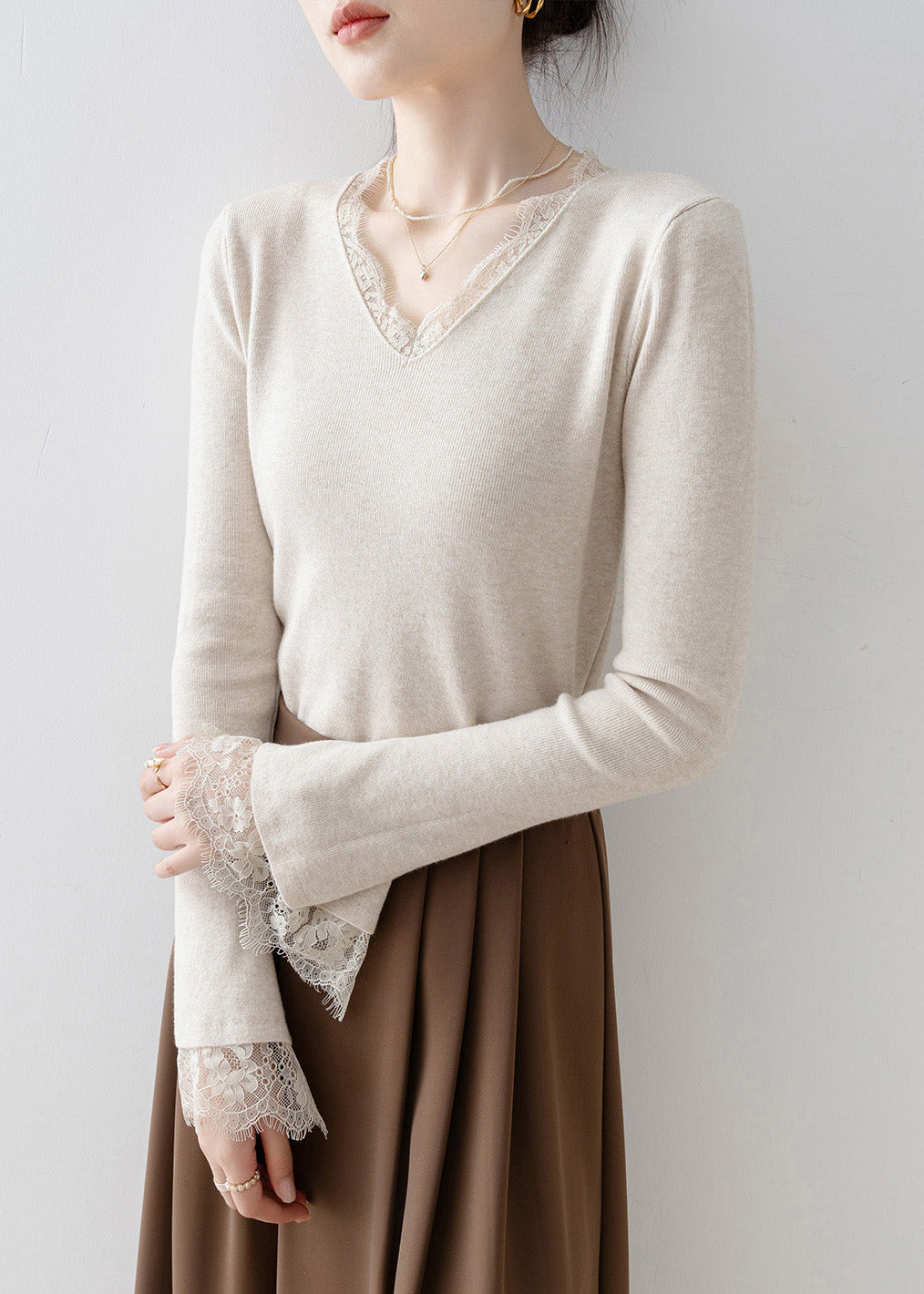 Gracefully Styled Top for Any Occasion