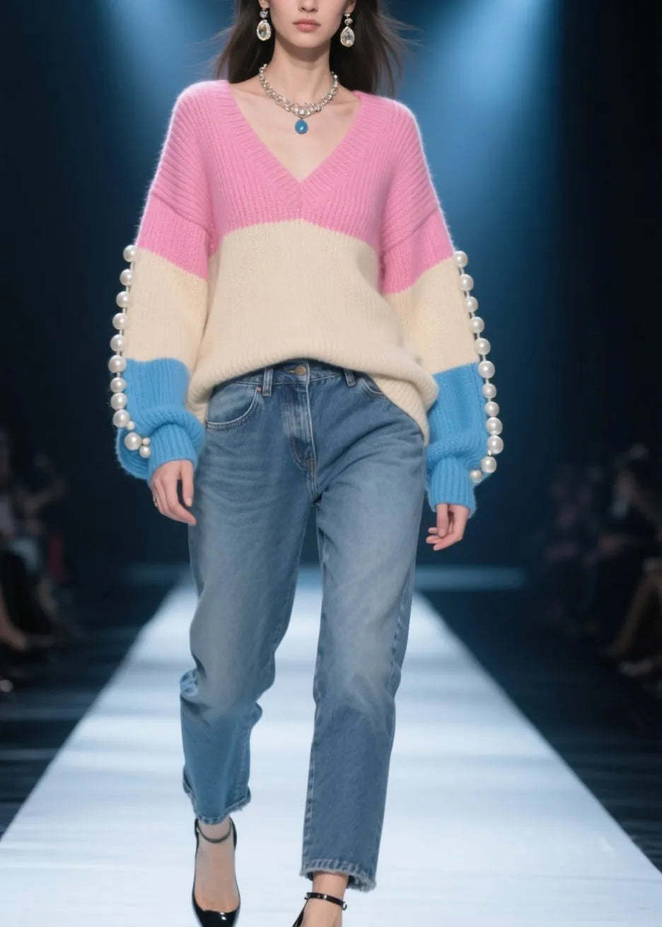 A Vintage Style Sweater with Delicate Timeless Details