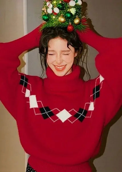 Vintage Inspired Sweater with a Contemporary Edge