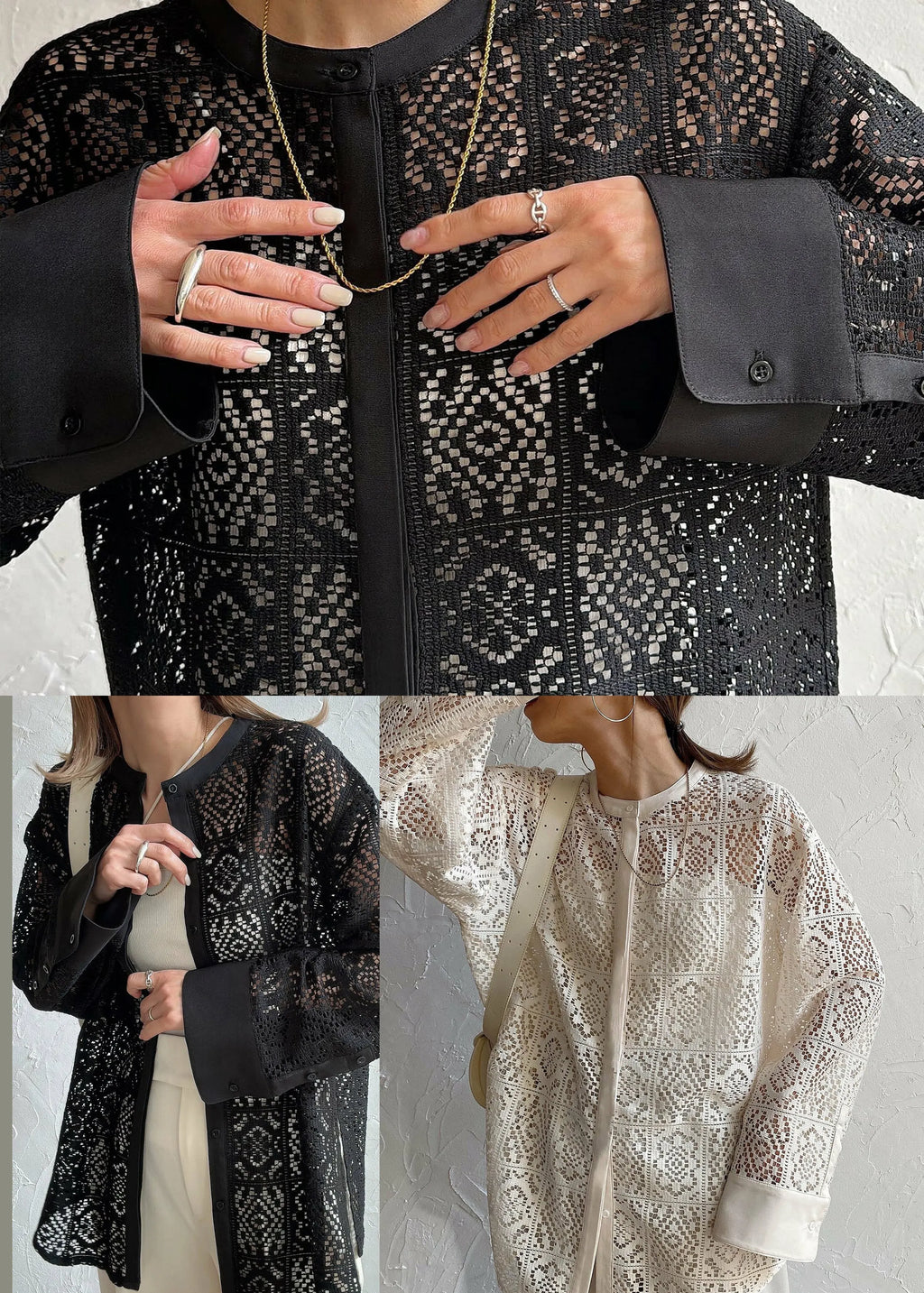 Vintage Inspired Blouse with a Contemporary Edge