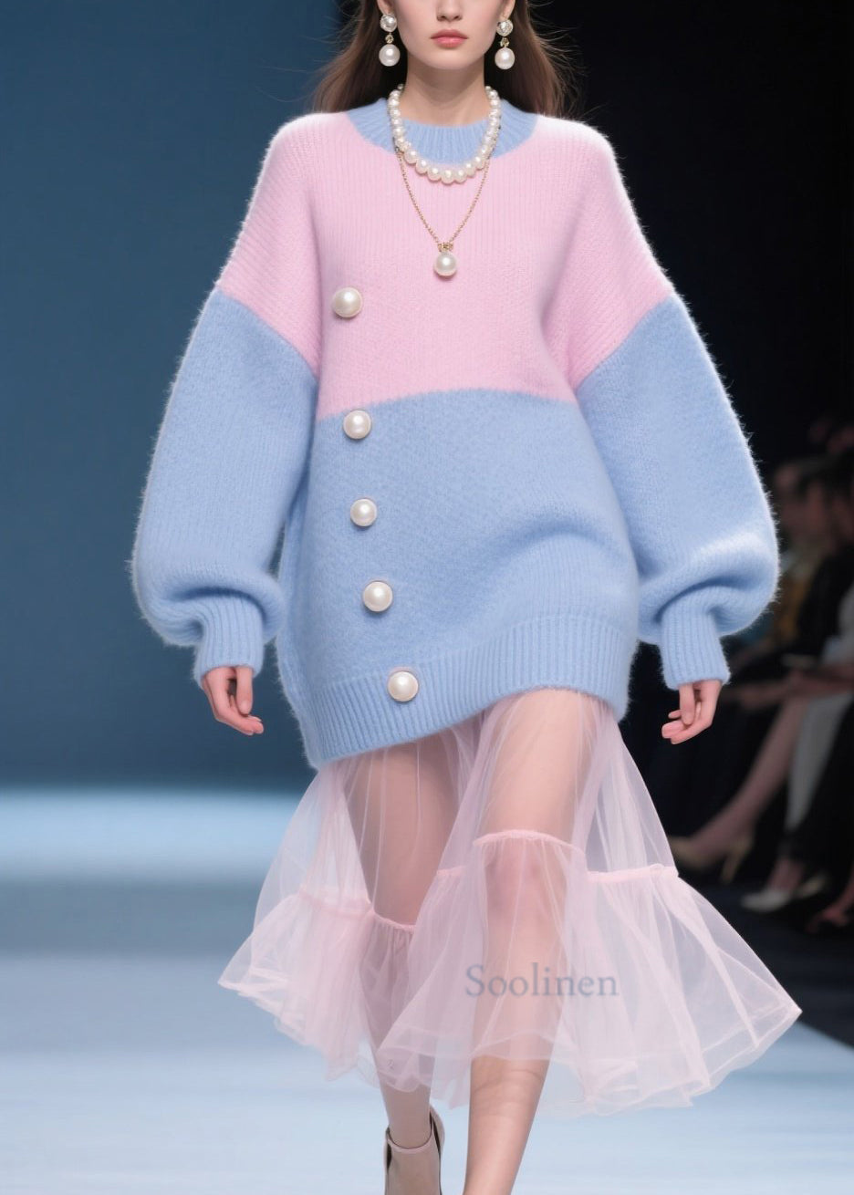 A Vintage Style Sweater with Delicate Timeless Details