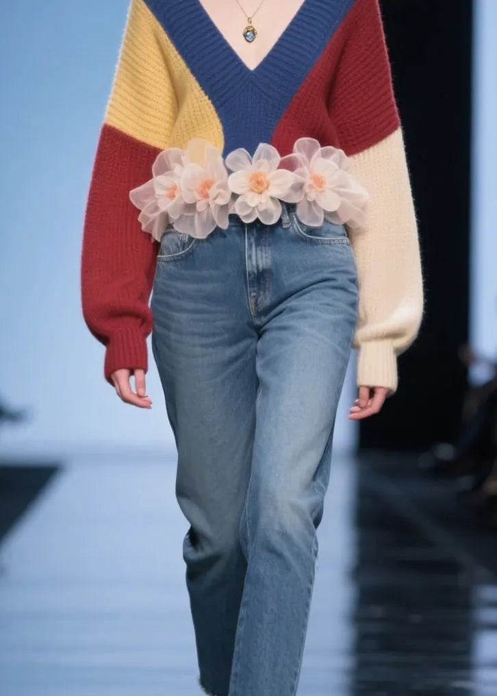 Vintage Inspired Sweater with a Contemporary Edge