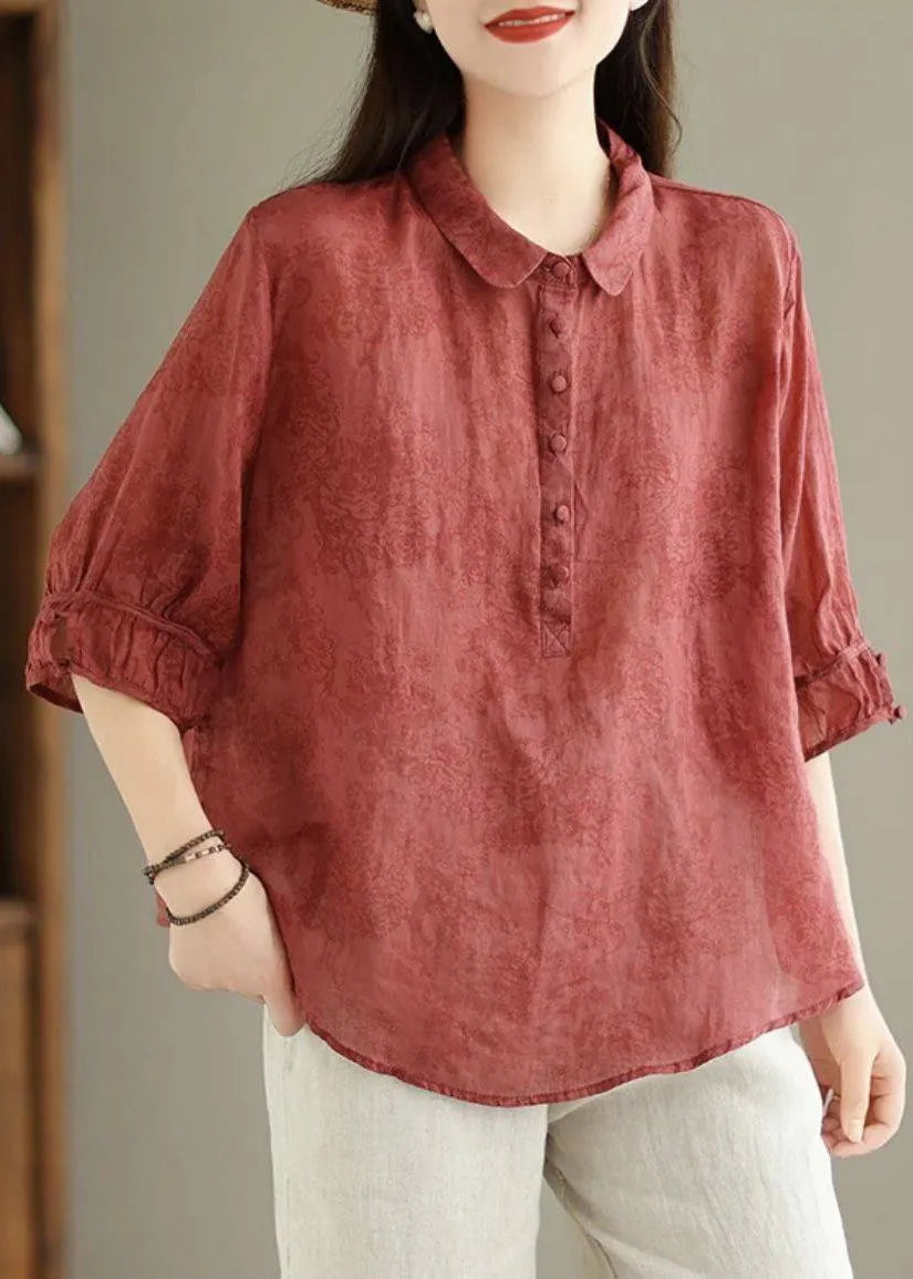 A Vintage Style Shirt with Delicate Timeless Details