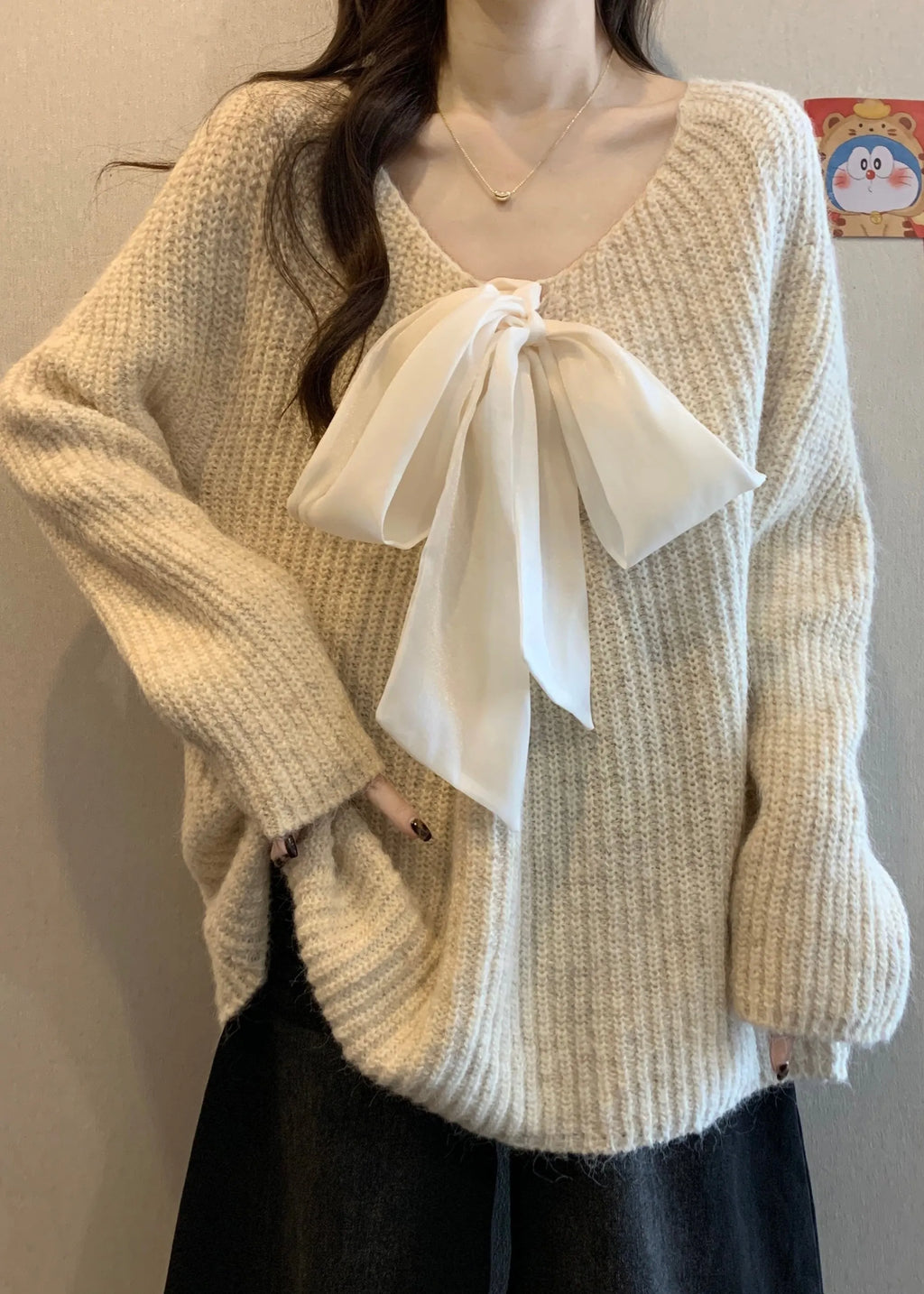 Classic Vintage Sweater with a Flattering Fit