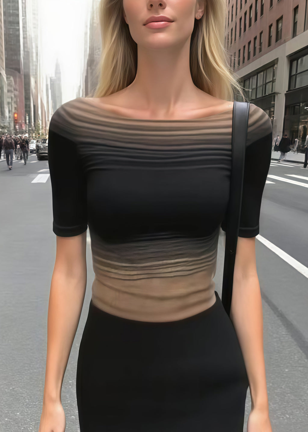 Gracefully Styled Top for Any Occasion