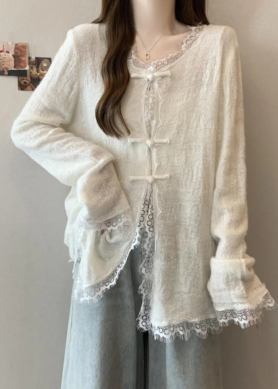 Vintage Inspired Cardigan with a Contemporary Edge
