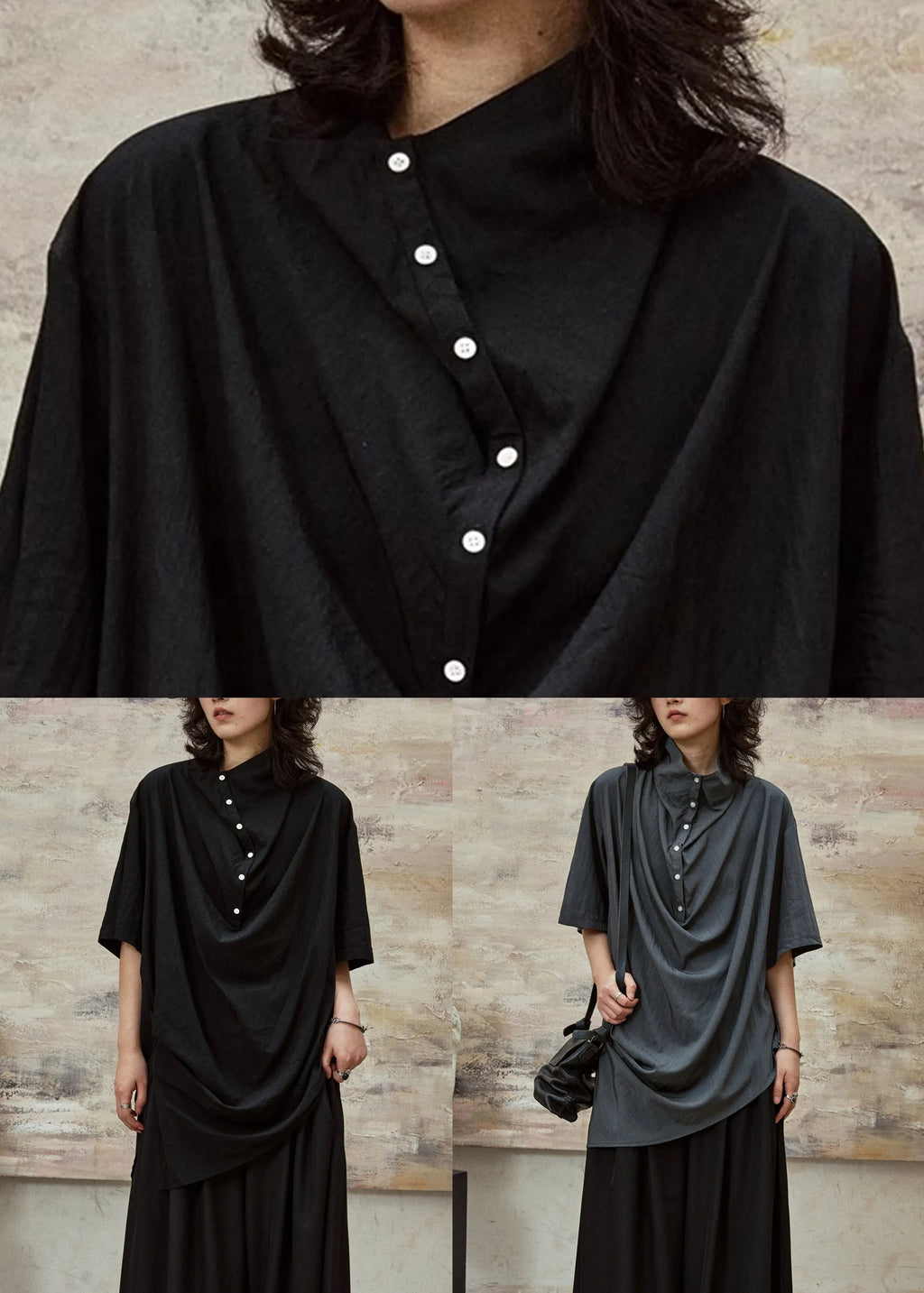 Well Tailored Blouse with a Graceful Silhouette