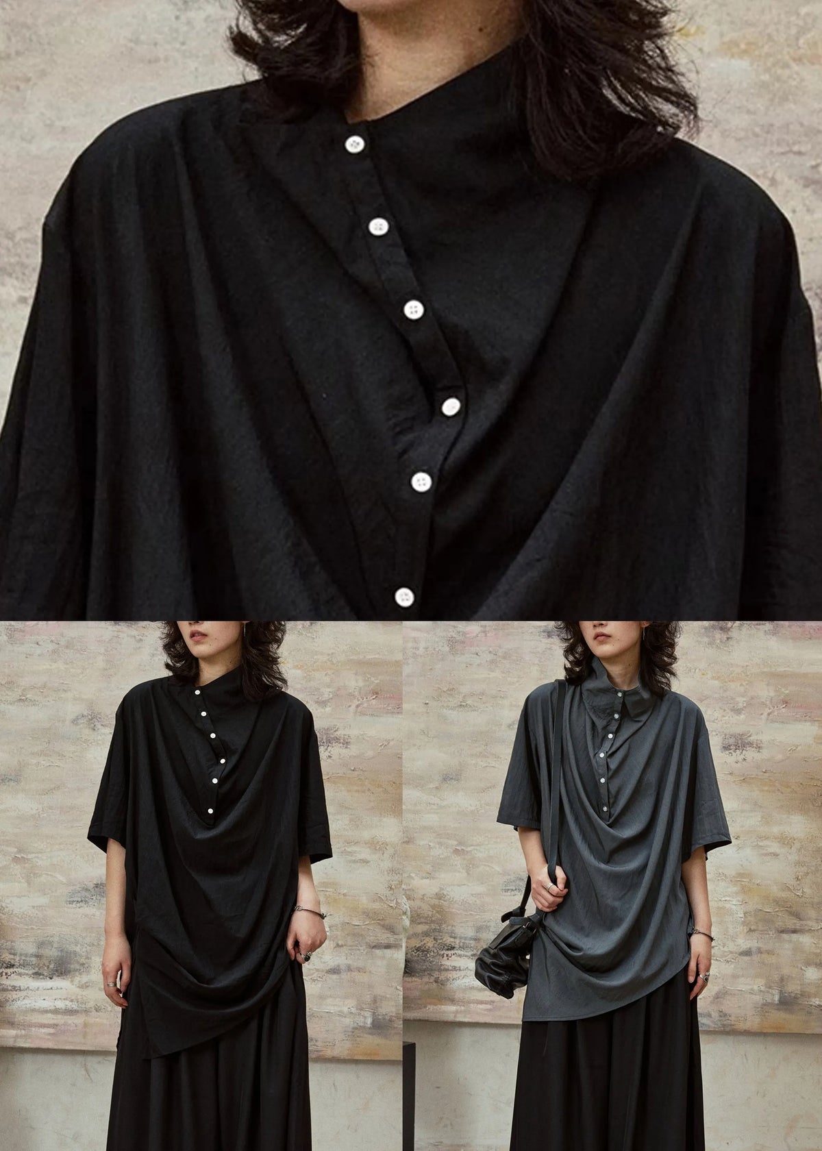Well Tailored Blouse with a Graceful Silhouette
