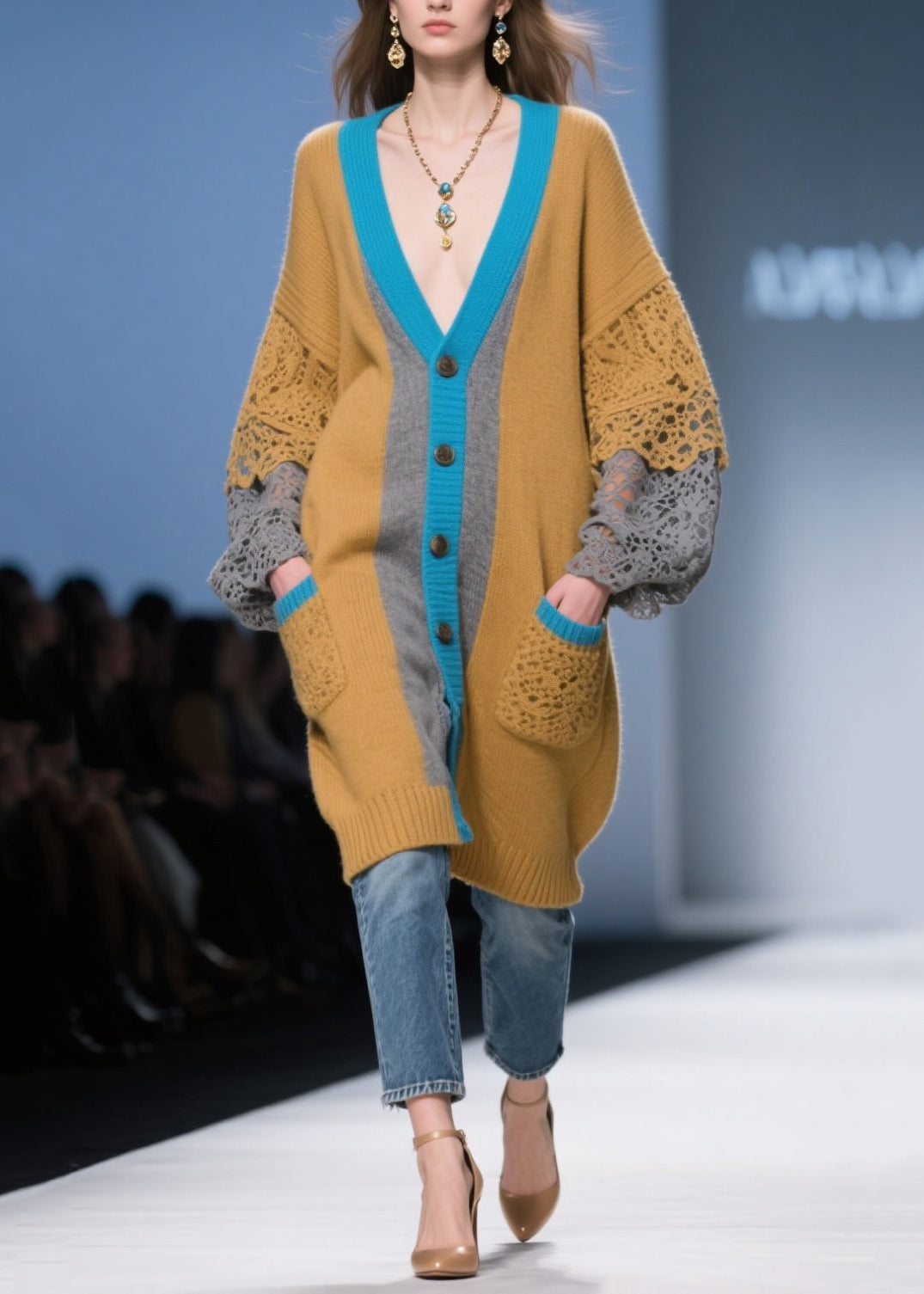Vintage Inspired Cardigan with a Contemporary Edge