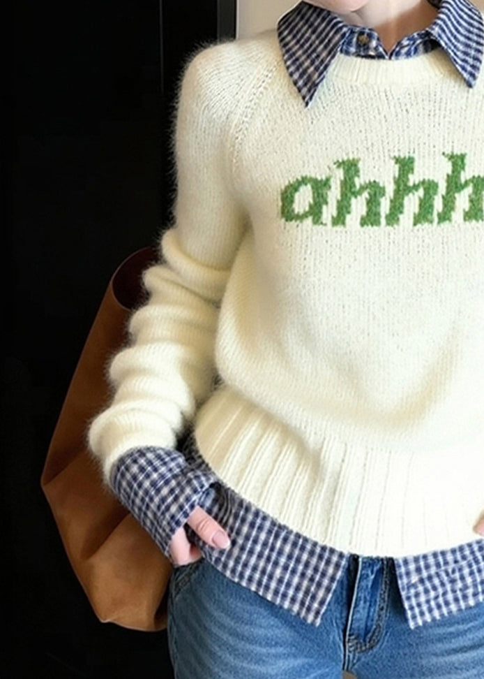 Vintage Inspired Sweater with a Contemporary Edge