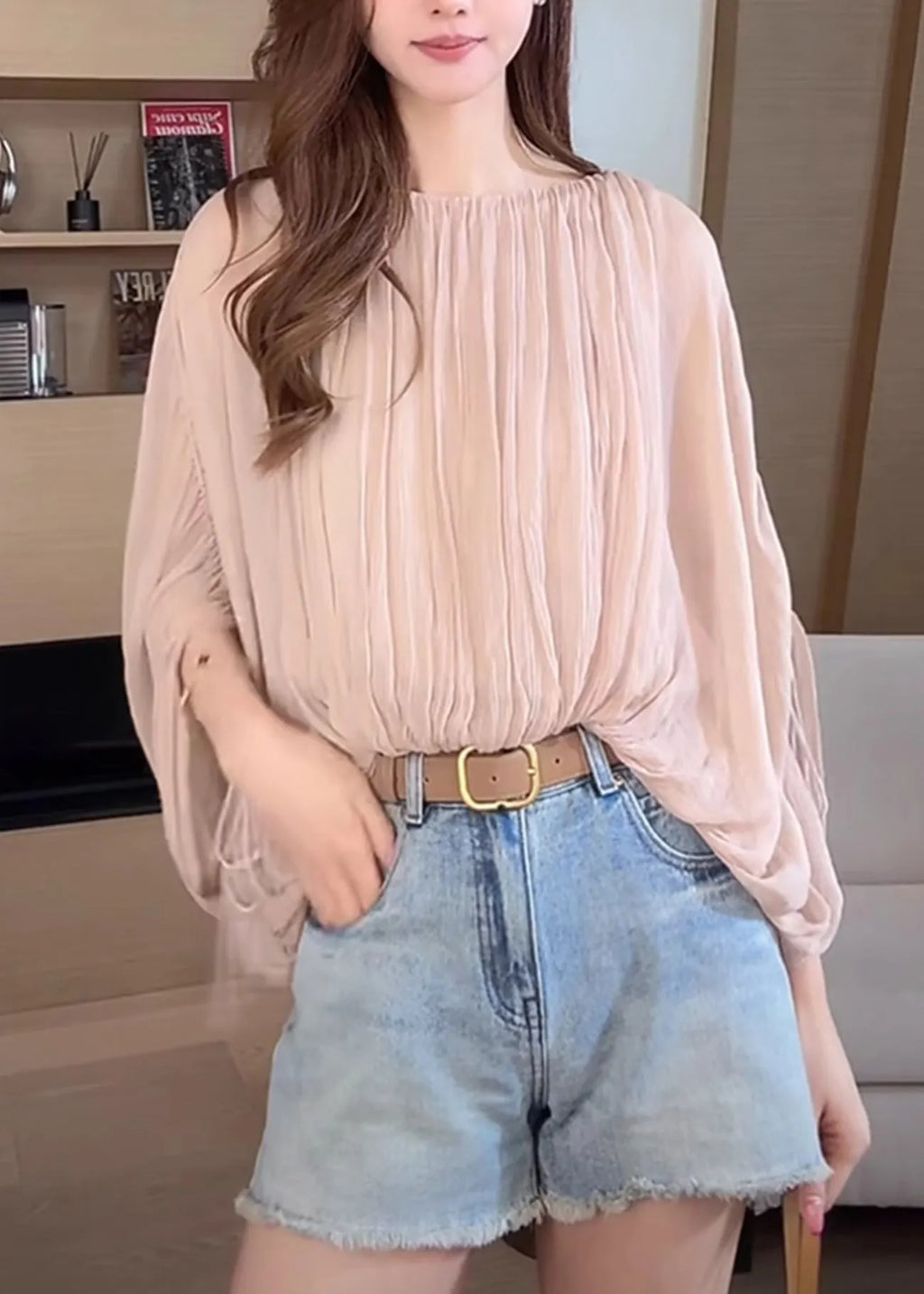 A Vintage Style Shirt with Delicate Timeless Details