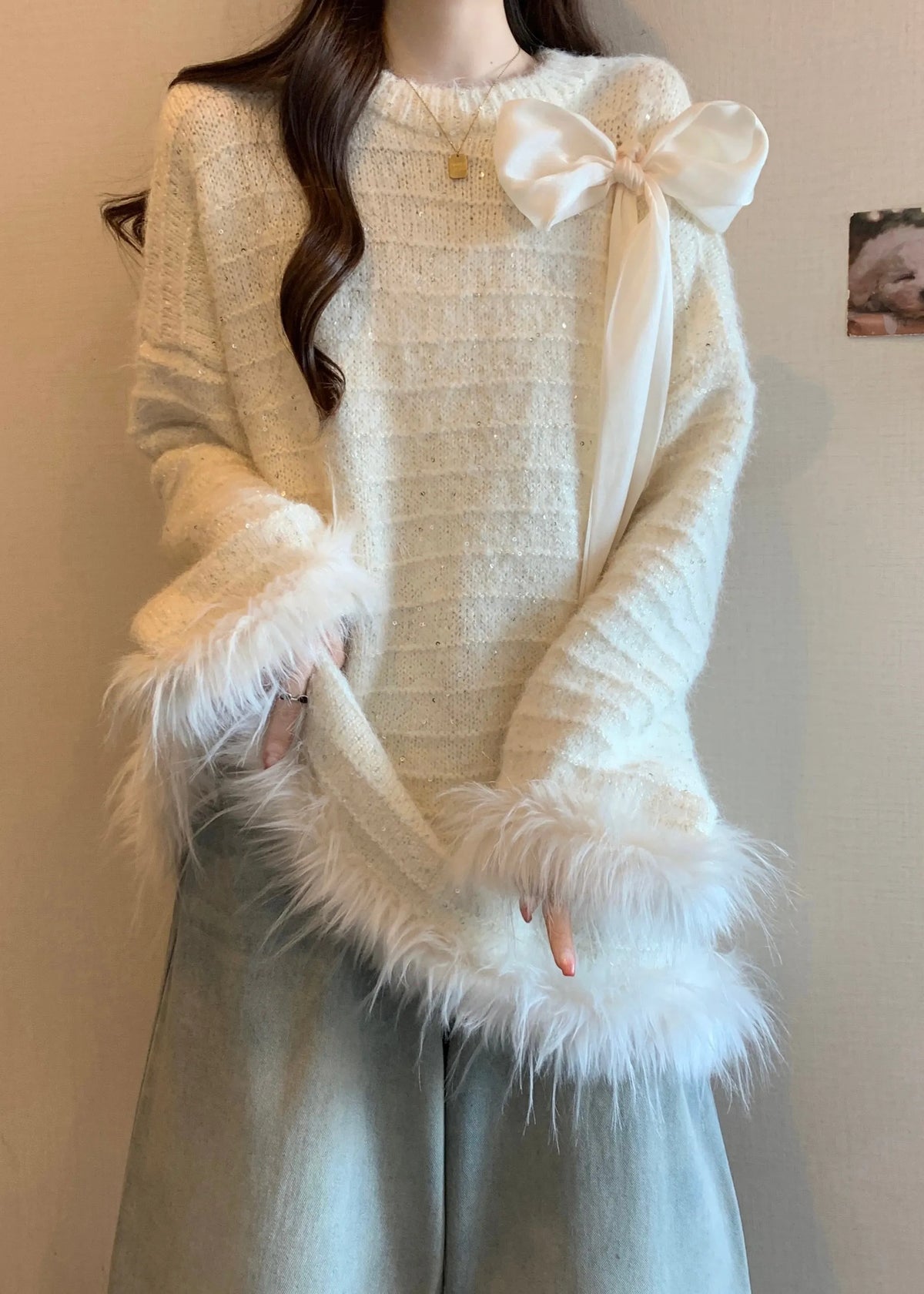 Beautifully Finished Sweater in a Timeless Design