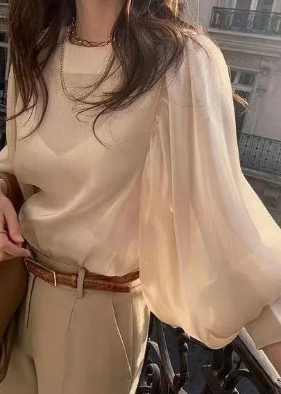 A Vintage Style Blouse with Delicate Timeless Details