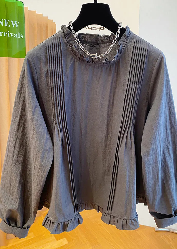 A Vintage Style Shirt with Delicate Timeless Details