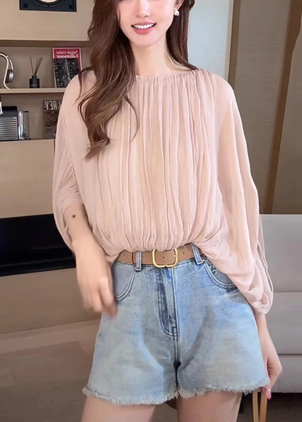 A Vintage Style Shirt with Delicate Timeless Details
