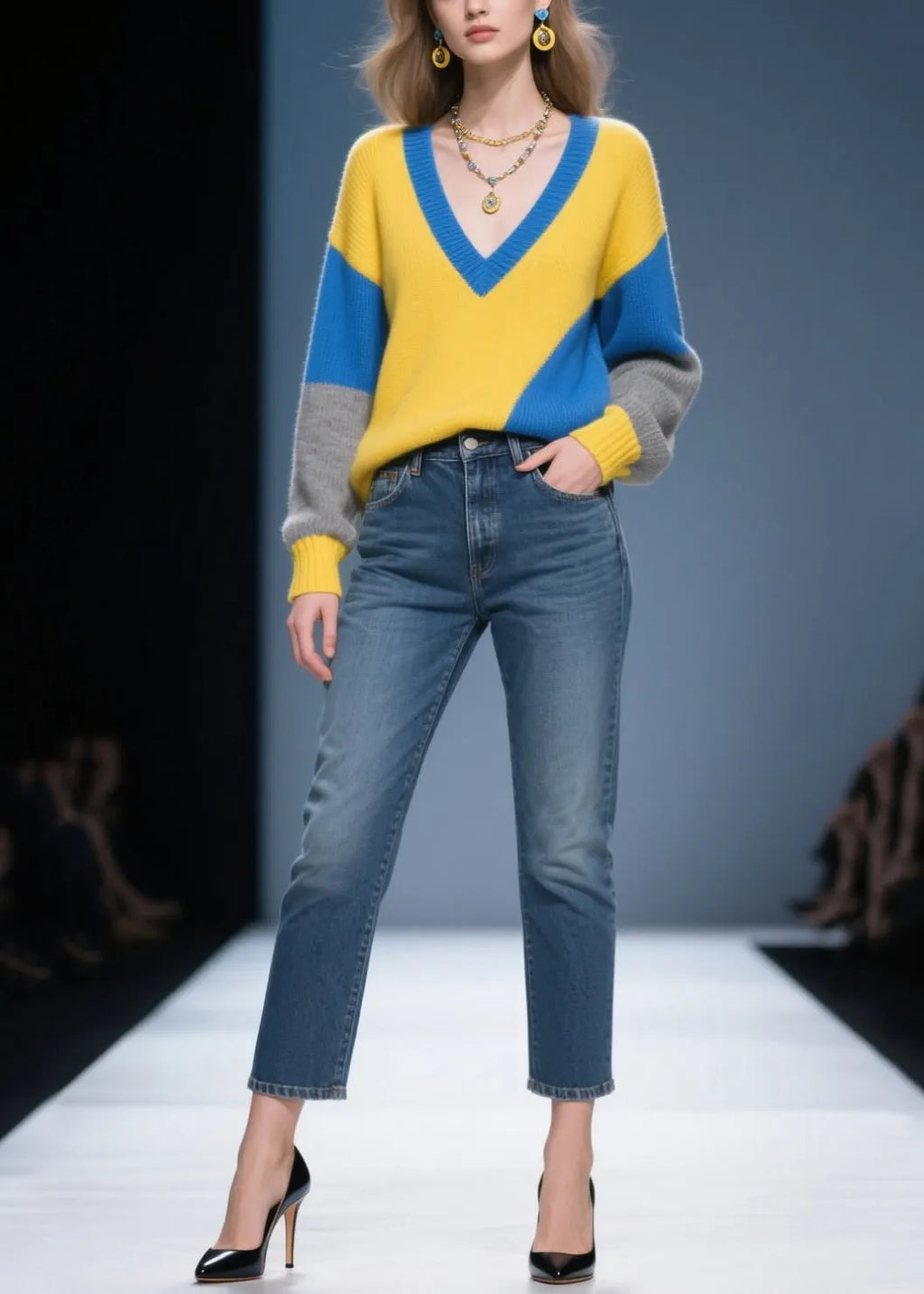 Gracefully Styled Sweater for Any Occasion