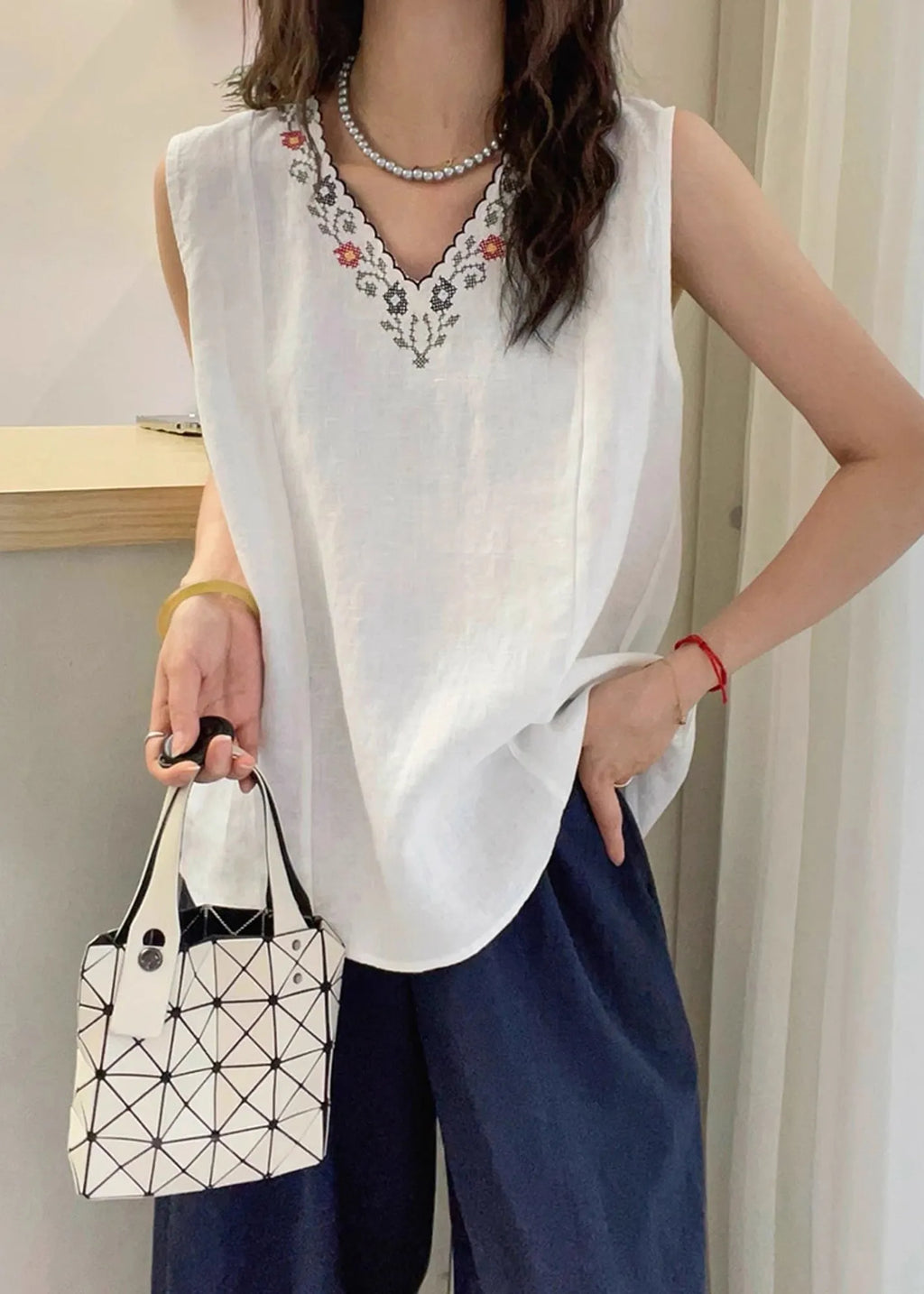 Classic Vintage Top with a Flattering Fit
