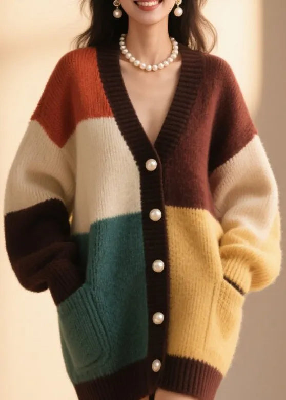 Classic Vintage Cardigan with a Flattering Fit