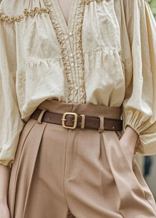 Well Tailored Shirt with a Graceful Silhouette