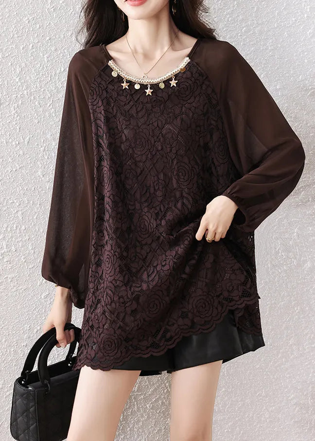 A Vintage Style Shirt with Delicate Timeless Details