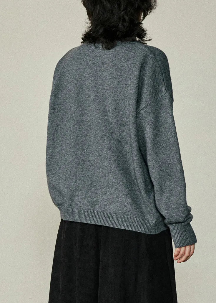Beautifully Finished Sweater in a Timeless Design