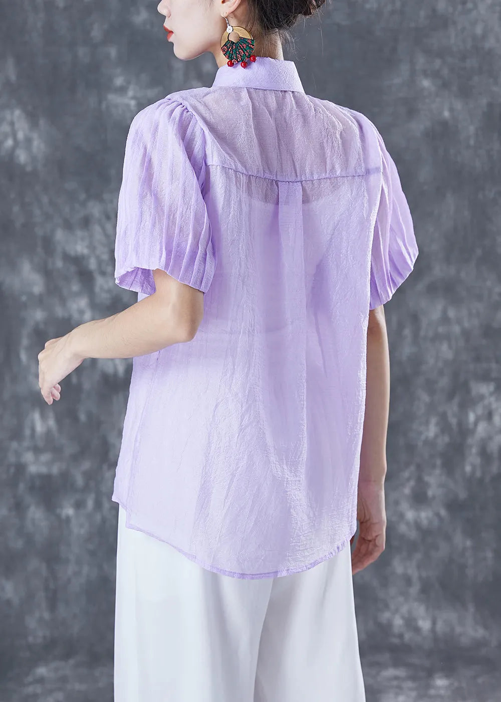 A Vintage Style Blouse with Delicate Timeless Details