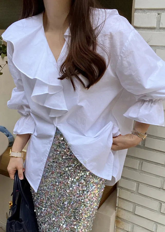 A Vintage Style Blouse with Delicate Timeless Details