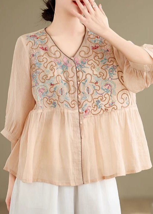 A Vintage Style Shirt with Delicate Timeless Details