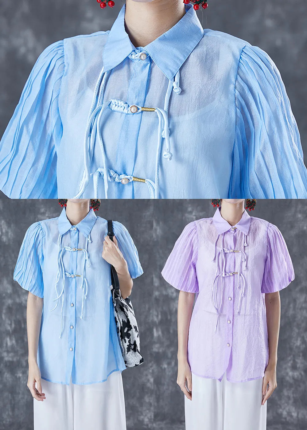 A Vintage Style Blouse with Delicate Timeless Details