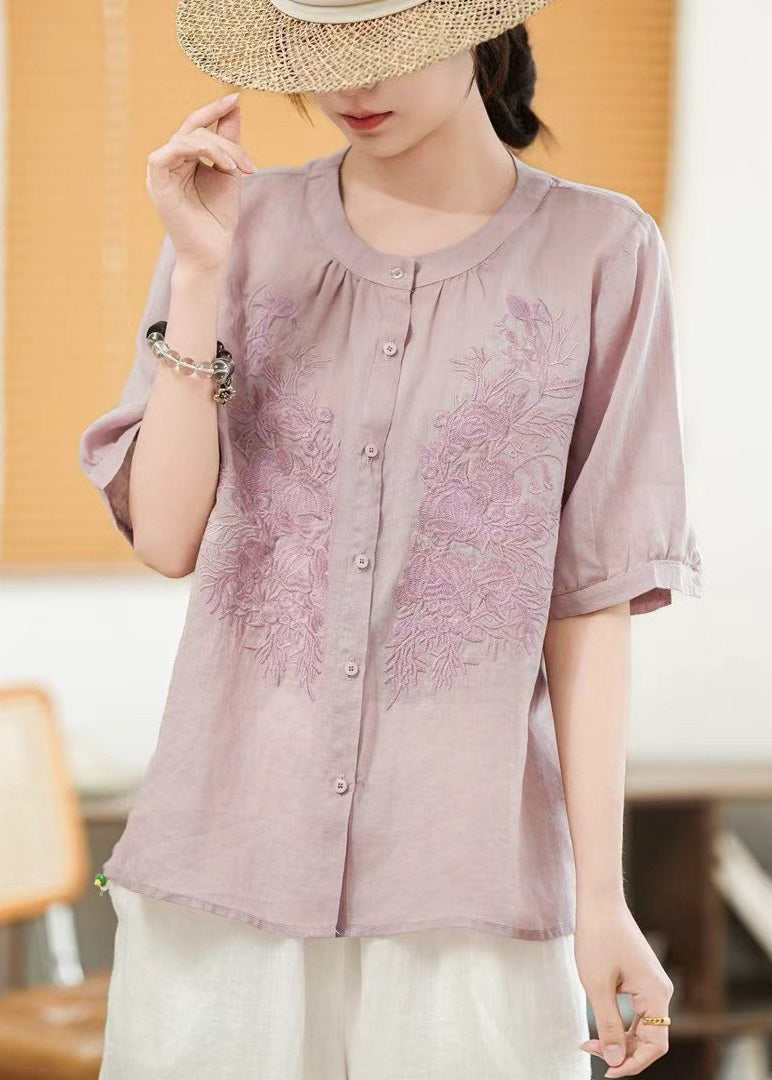 A Vintage Style Shirt with Delicate Timeless Details
