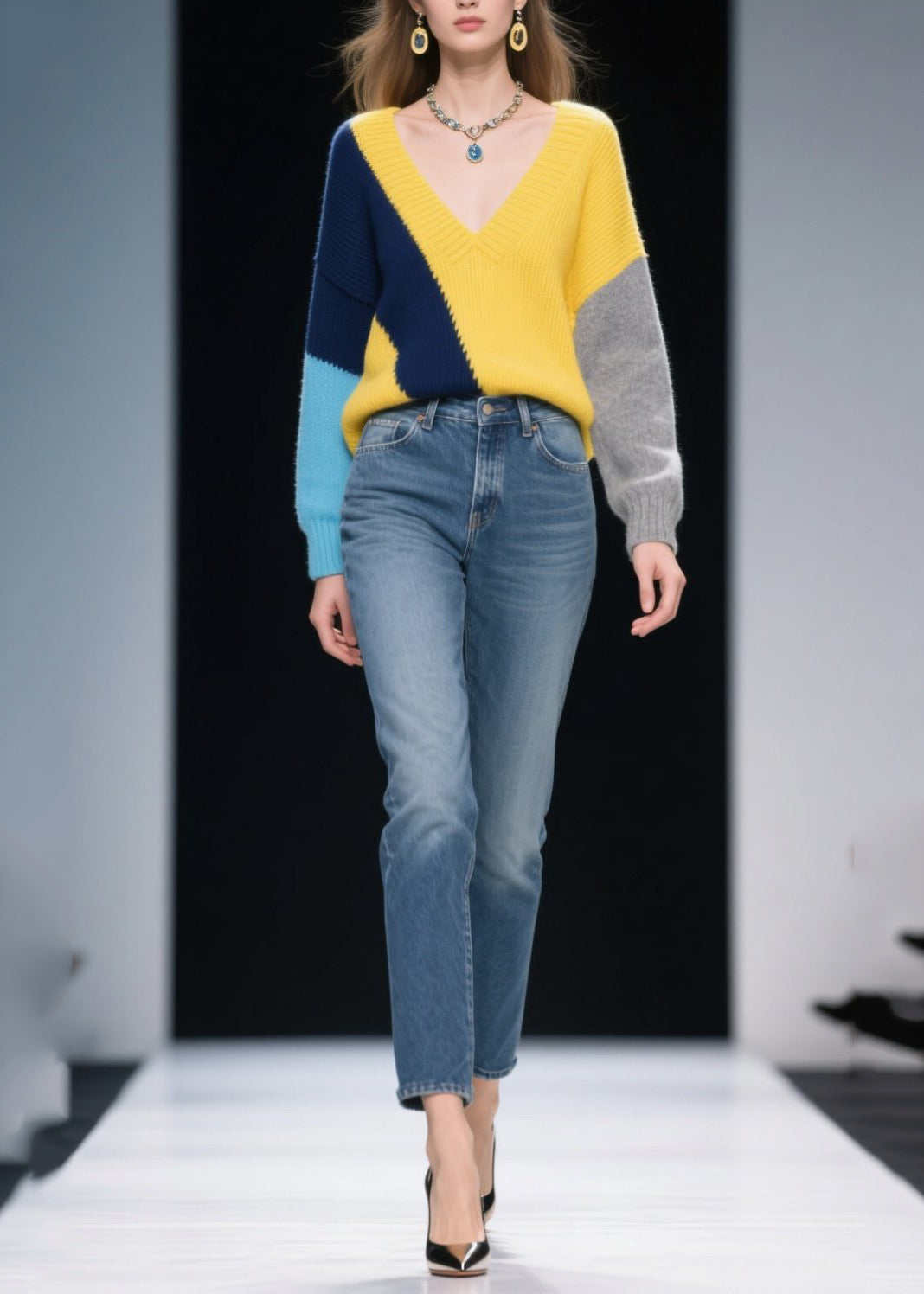 Vintage Inspired Sweater with a Contemporary Edge