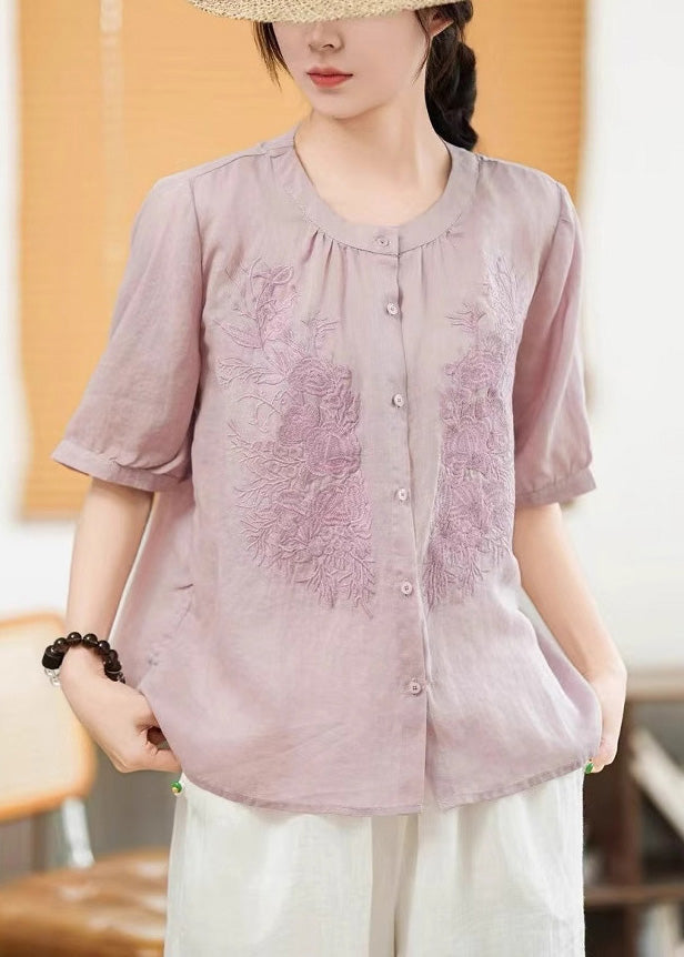 A Vintage Style Shirt with Delicate Timeless Details