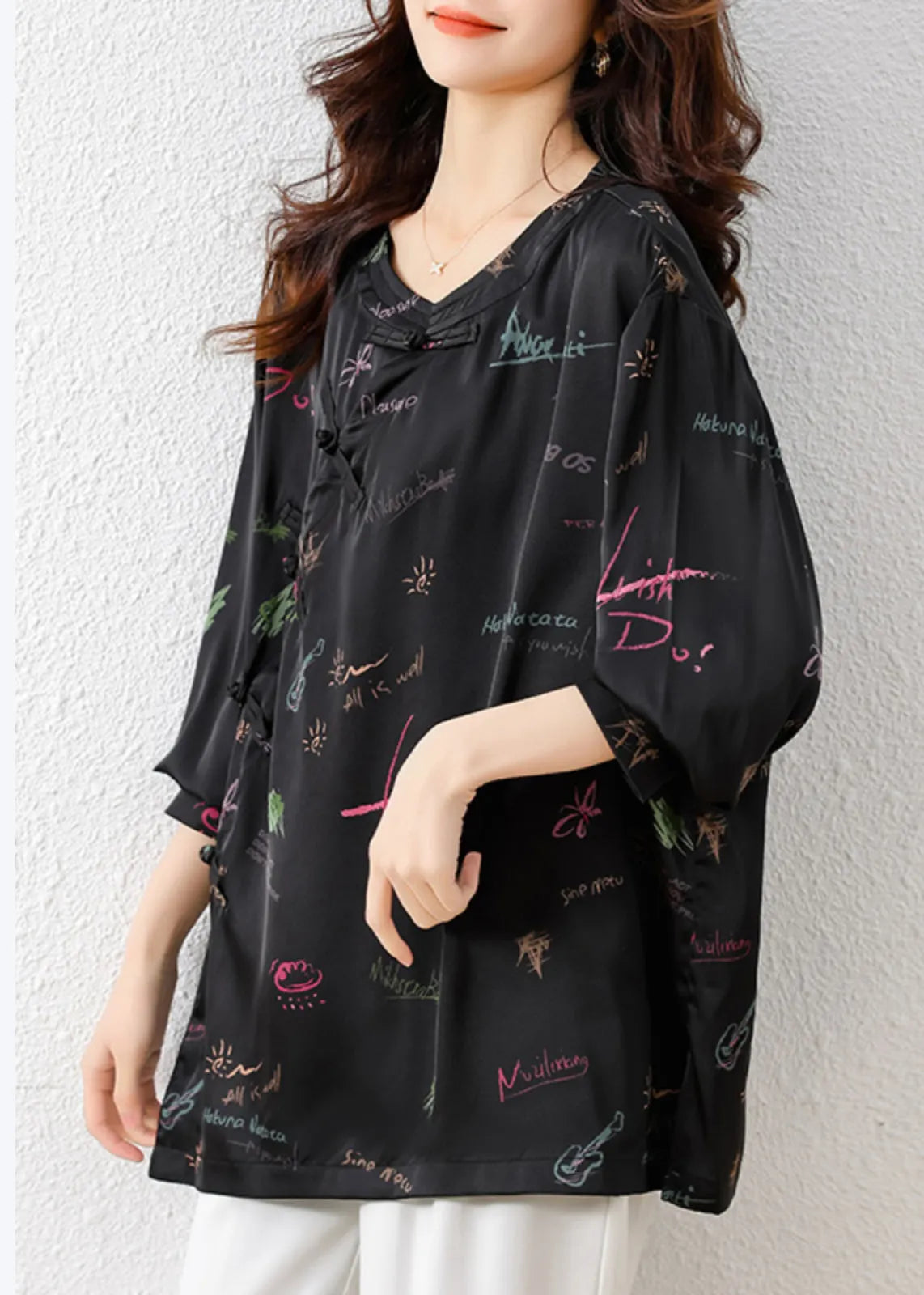 Vintage Inspired Blouse with a Contemporary Edge