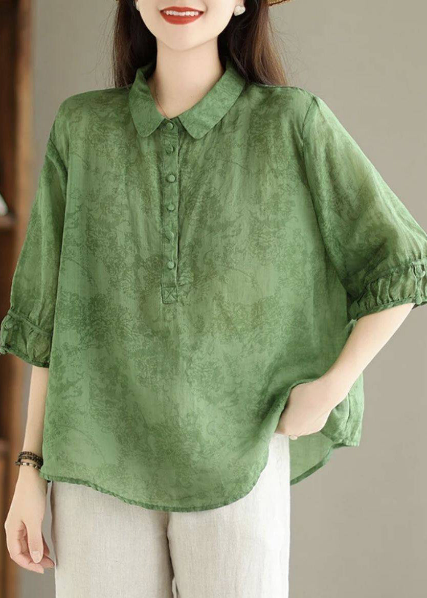 A Vintage Style Shirt with Delicate Timeless Details