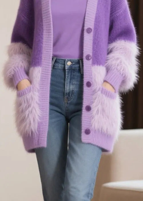 Vintage Inspired Cardigan with a Contemporary Edge