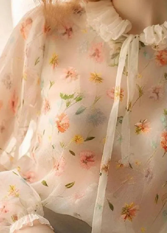 A Vintage Style Shirt with Delicate Timeless Details
