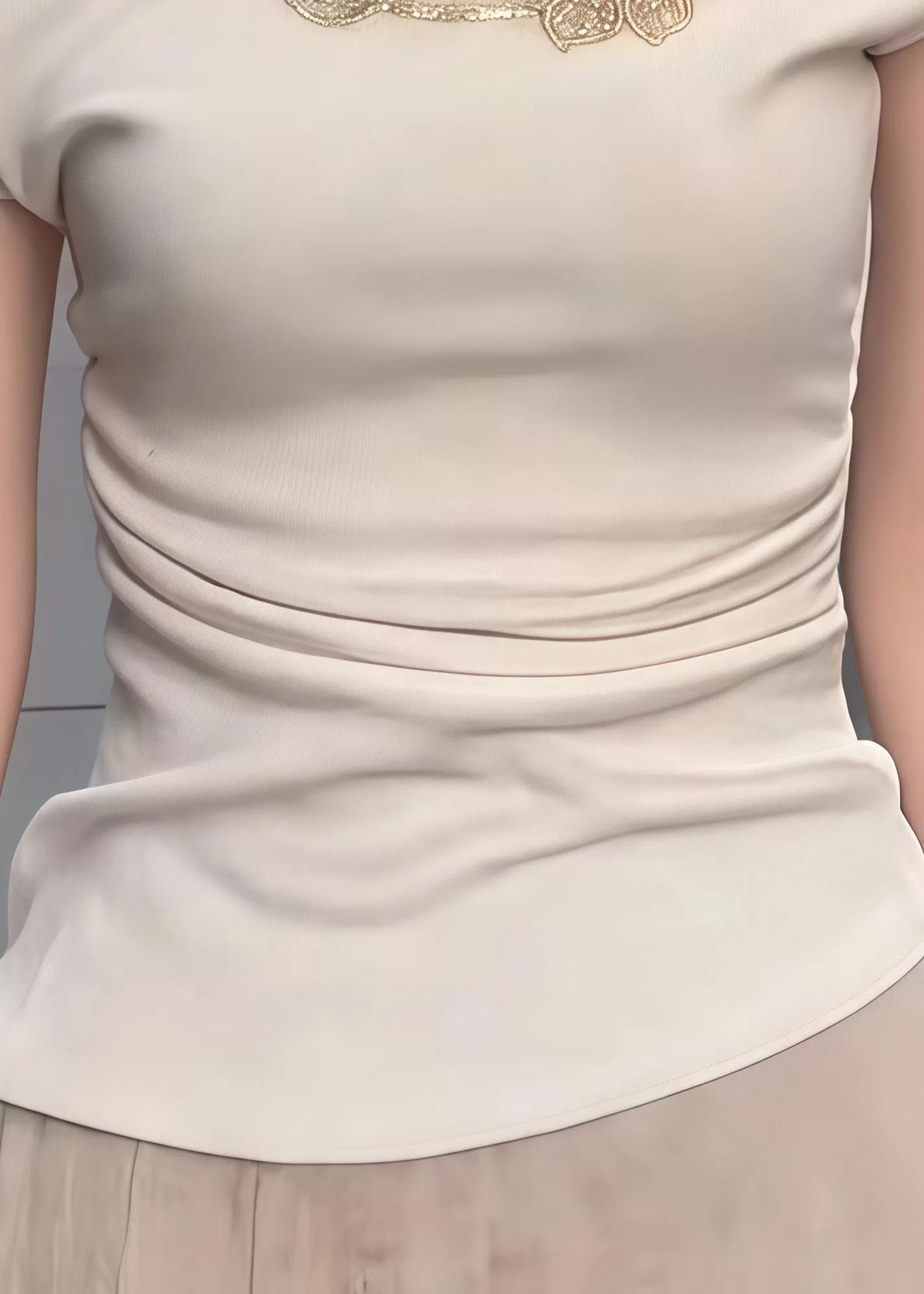 A Vintage Style Top with Delicate Timeless Details