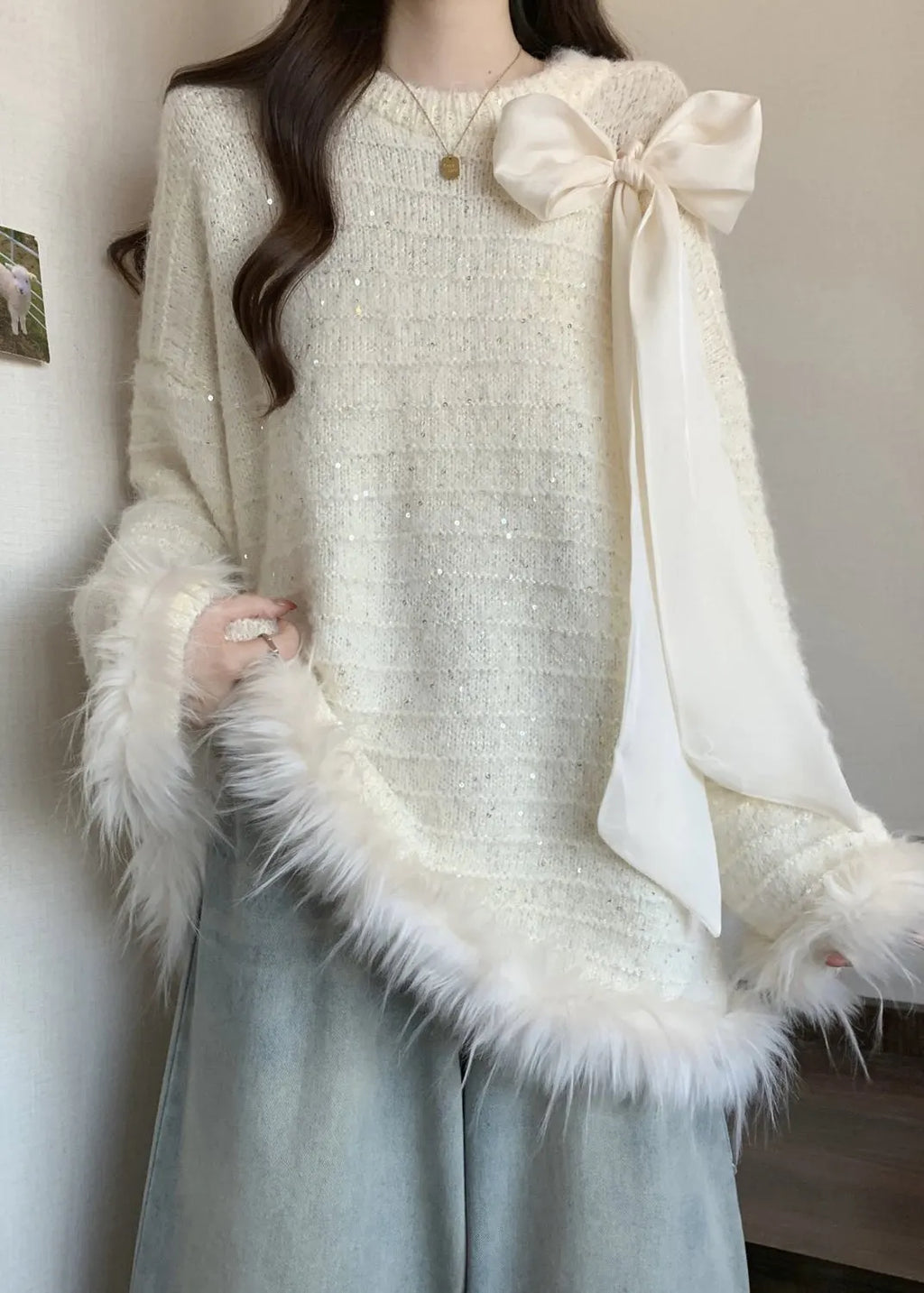 Beautifully Finished Sweater in a Timeless Design