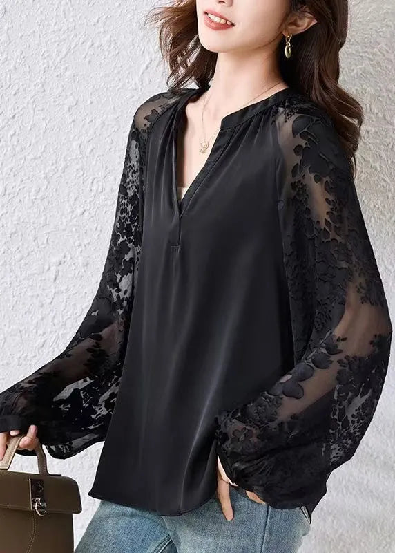 A Vintage Style Blouse with Delicate Timeless Details