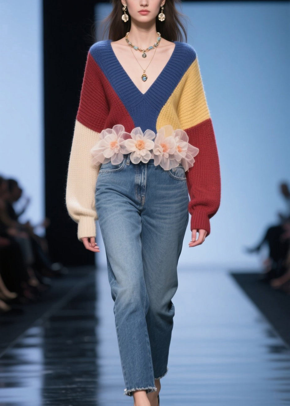 Vintage Inspired Sweater with a Contemporary Edge