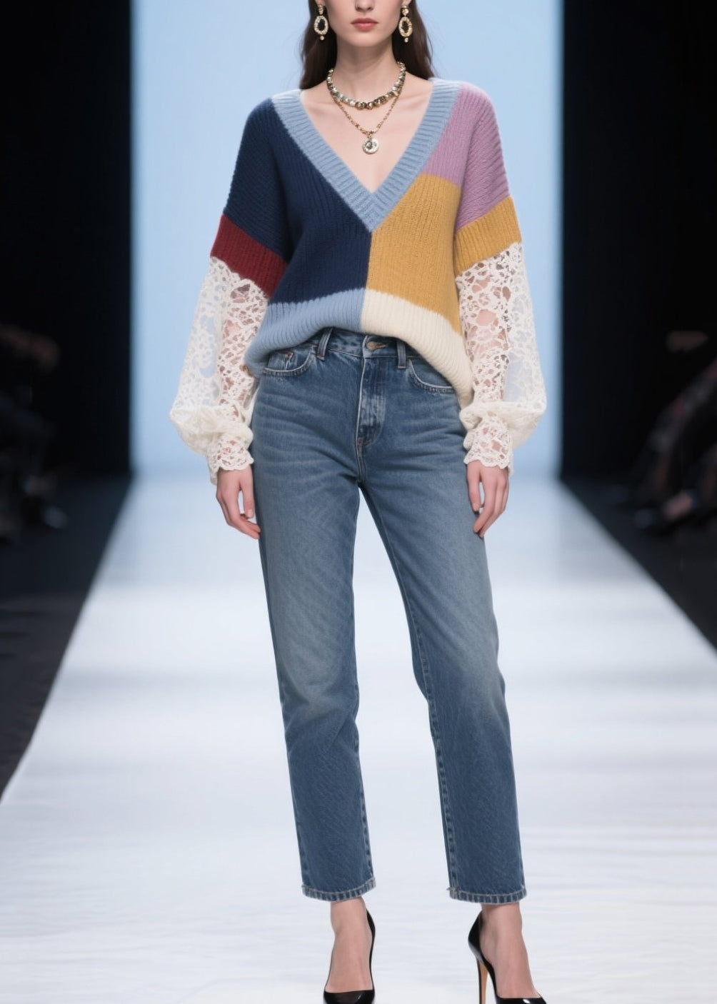 Beautifully Finished Sweater in a Timeless Design