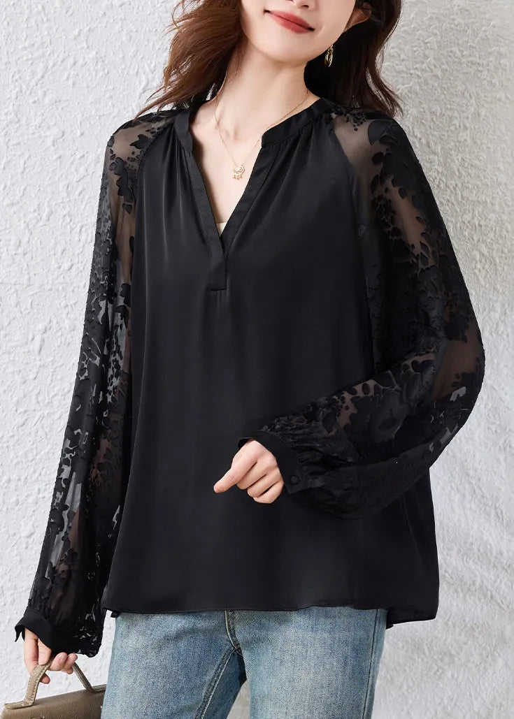 A Vintage Style Blouse with Delicate Timeless Details