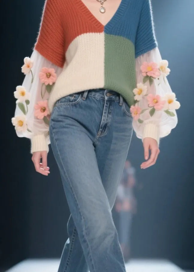 Vintage Inspired Sweater with a Contemporary Edge