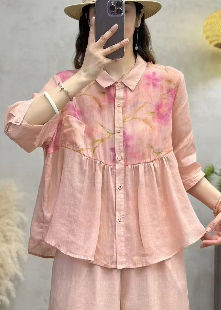 A Vintage Style Shirt with Delicate Timeless Details